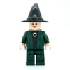 Professor Minerva McGonagall, Dark Green Robes, Black Hat (Dual Sided Head)