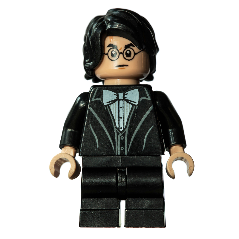 LEGO Harry Potter, Black Tuxedo, Medium Legs (fig-006208)