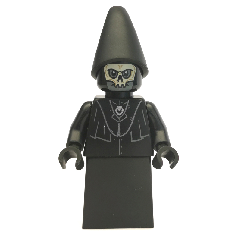 LEGO Death Eater, Black Head, Tall Pointed Hat (fig-006215)