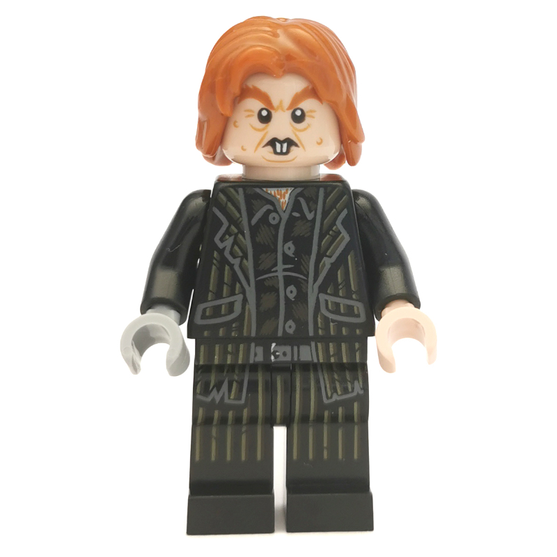 LEGO Peter Pettigrew, Black Suit, Odd Hands (fig-006217)