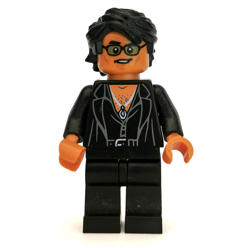 LEGO Ian Malcolm with Necklace (3626c Head) (fig-006261)