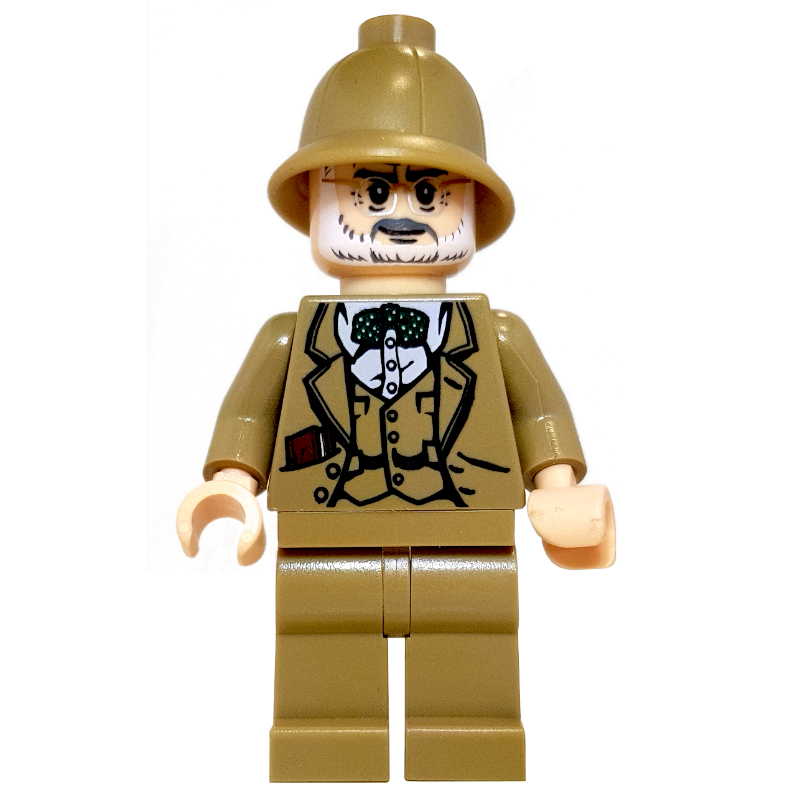 LEGO Henry Jones Sr. in Dark Tan Pith Helmet (fig-006267)