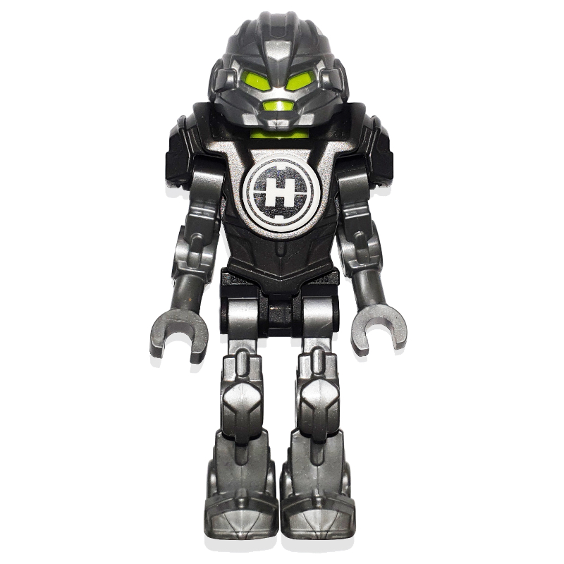 LEGO Bulk in Pearl Dark Gray Armor (fig-006300)