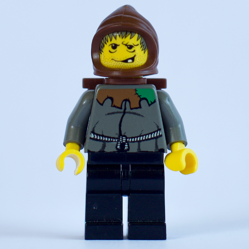 LEGO Hunchback - Brown Cap, Brown Basket (fig-006396)