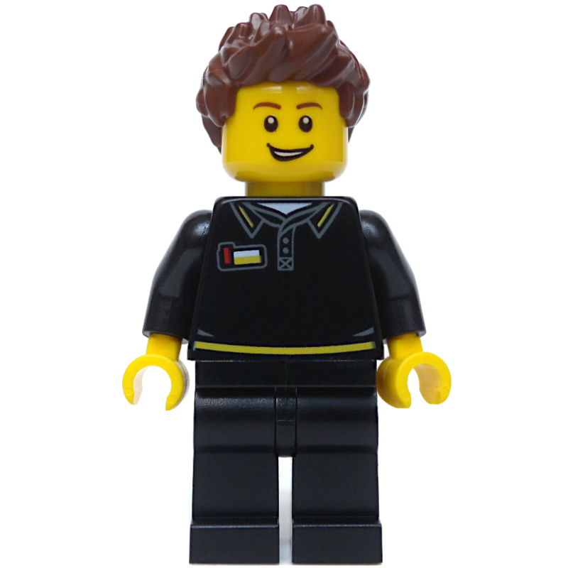 LEGO LEGO Store Employee, LEGO Logo on Back (fig-006439)