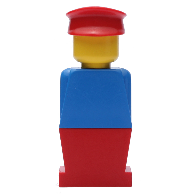 LEGO LEGOLAND Blue Torso, Red Legs, Red Hat (fig-006457)