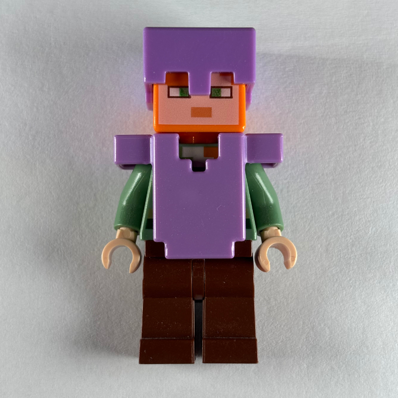 LEGO Alex in Medium Lavender Helmet and Armor (fig-006500)