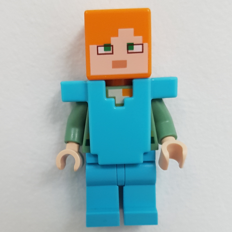 LEGO Alex in Medium Azure Armor (fig-006525)