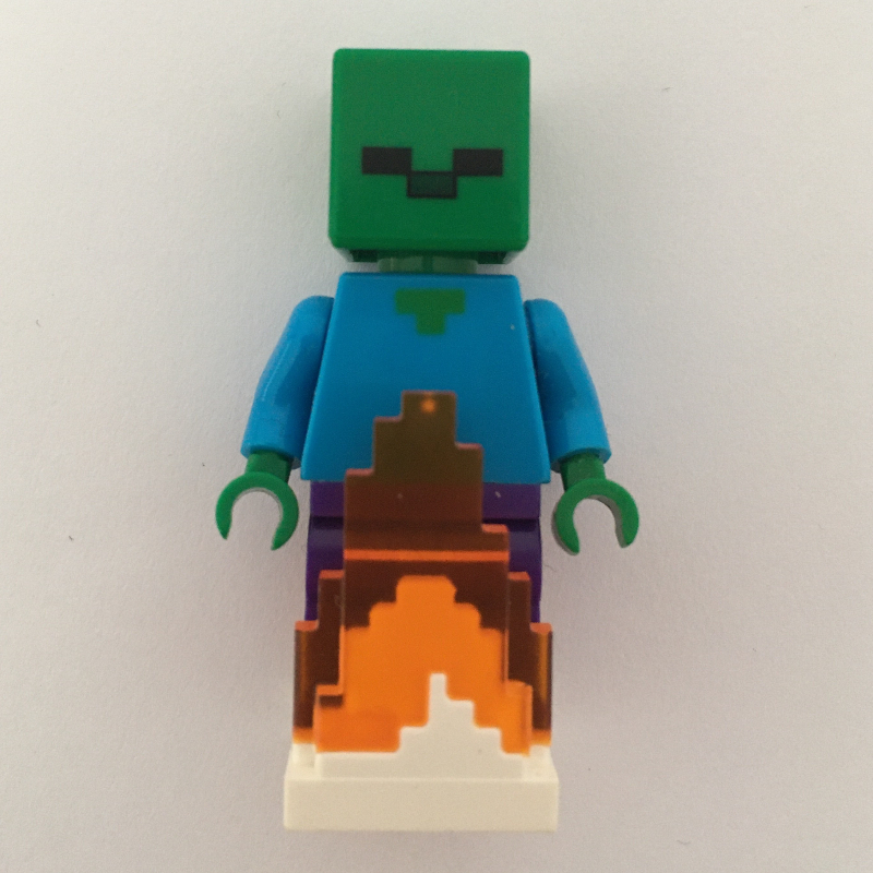 LEGO Zombie on Fire (fig-006528)