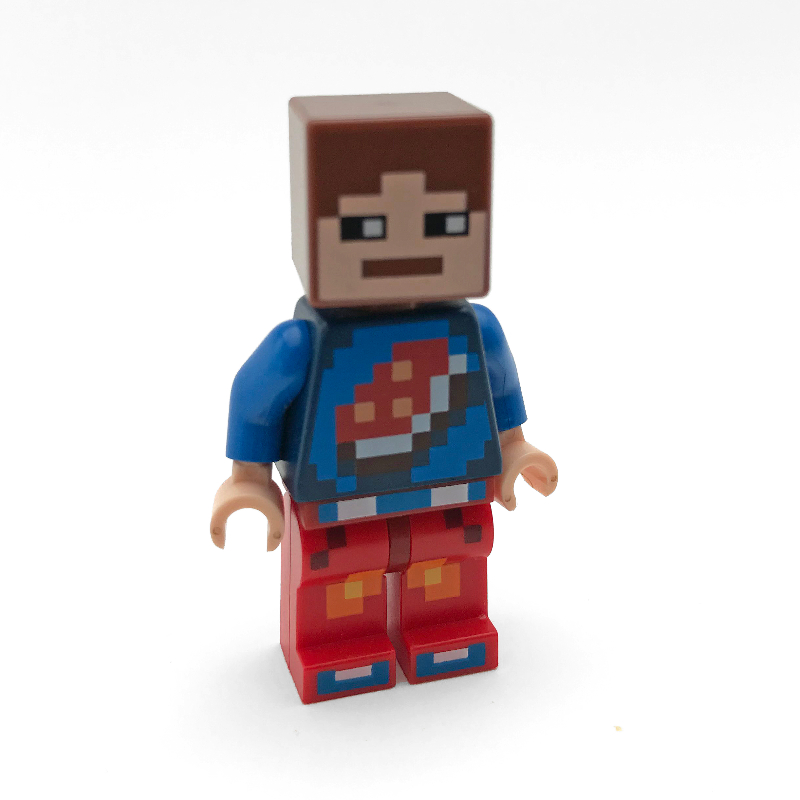 LEGO Skin, Blue and Red (fig-006537)