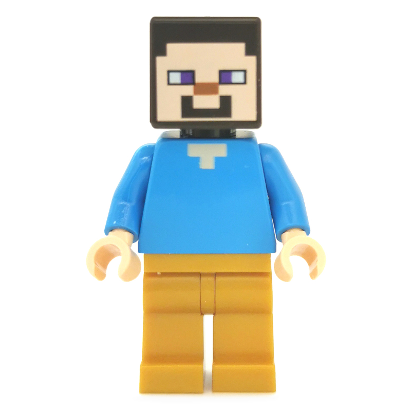 LEGO Steve with Pearl Gold Legs (fig-006540)
