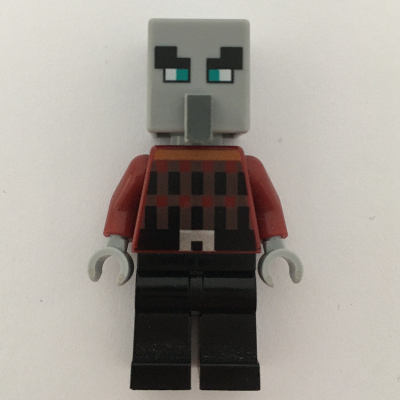 LEGO Pillager, Black Legs, Wide Eyes (fig-006547)