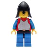 Knight (Breastplate on Red) - Blue Legs, Black Neck-Protector