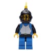 Knight (Breastplate on Blue) - Blue Legs, Yellow Plume, 3626a
