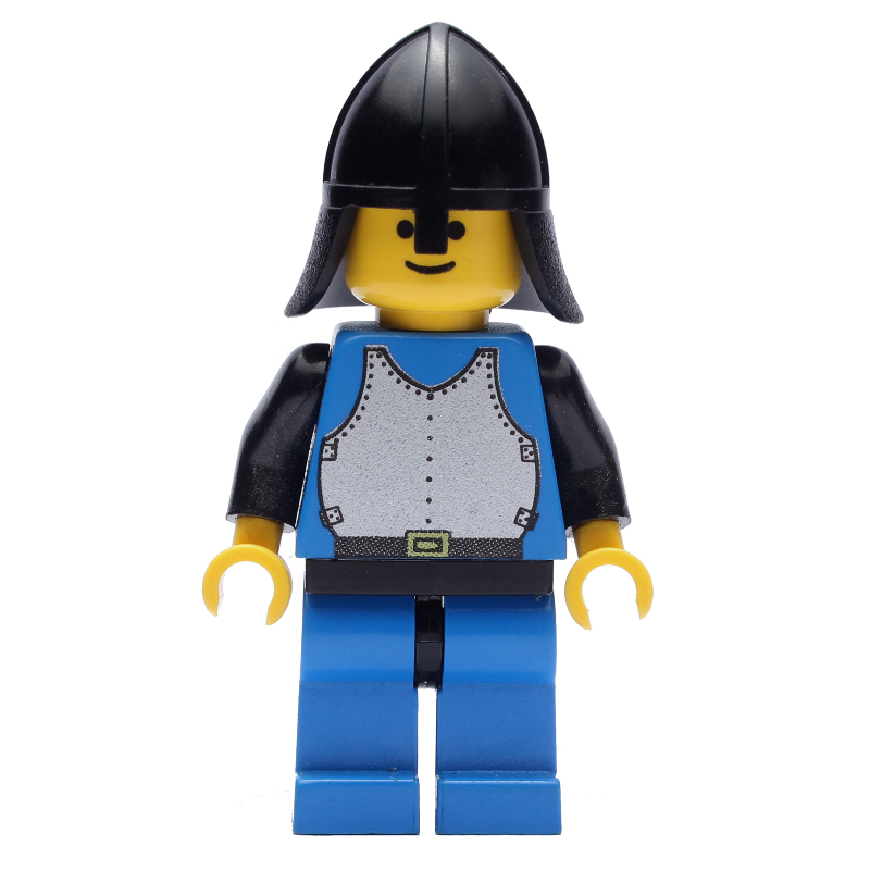 LEGO Knight (Breastplate on Blue) - Blue Legs, Neck-Protector (fig-006581)