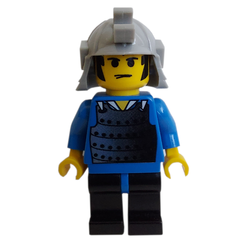 LEGO Samurai, Blue with Green Headband (fig-006597)