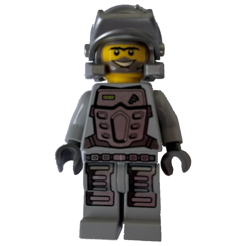 LEGO Duke, Light Bluish Gray (fig-006628)