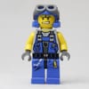Rex, Blue, with Goggles