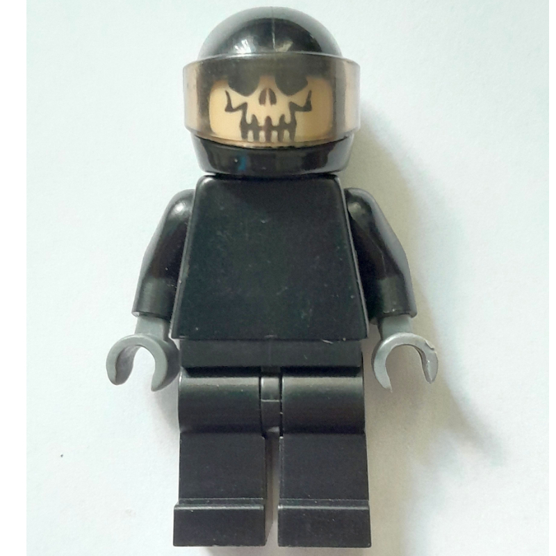 LEGO Space Skull, Plain Black (fig-006681)