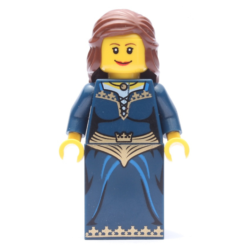 LEGO Princess Alyssa (Fantasy Era) - Reddish Brown Hair (fig-006740)