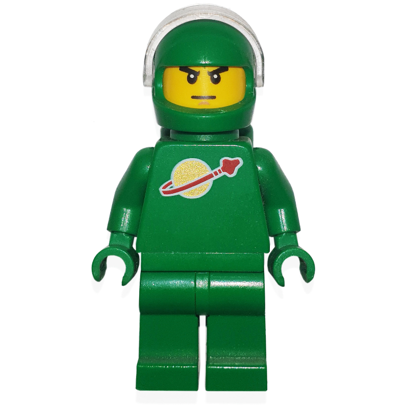 LEGO Classic Spaceman, Green, Helmet with Visor / Pete (fig-006839)
