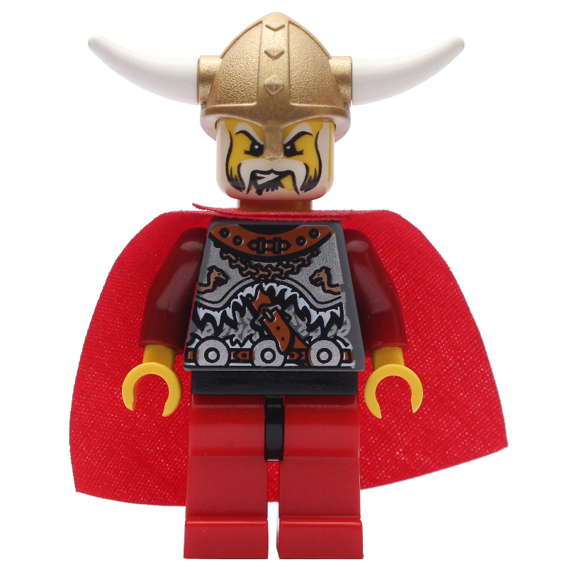 LEGO Viking Red Chess King (fig-006842)