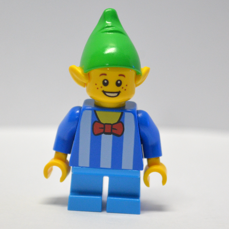 LEGO Elf, Blue and White Stripes Shirt (fig-006848)
