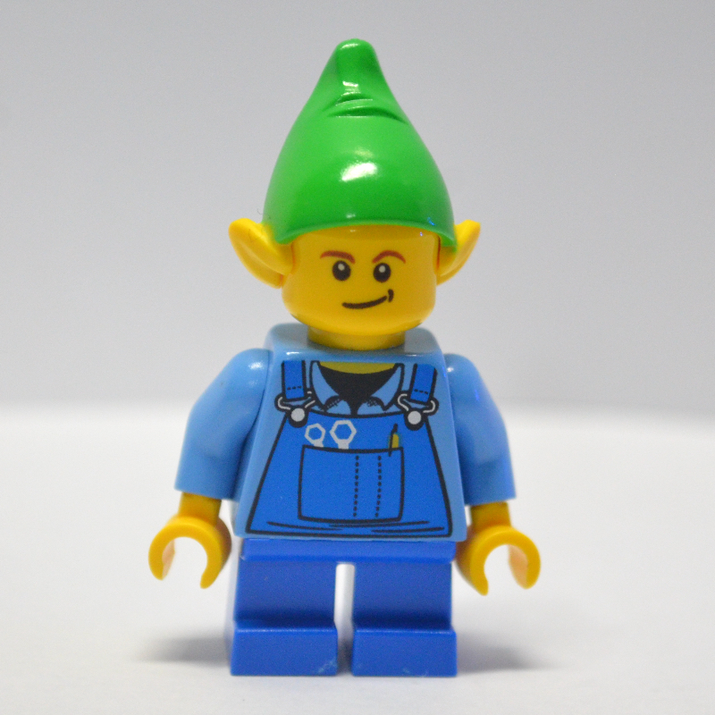 LEGO Elf, Blue Overalls (fig-006851)