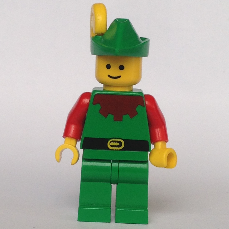 LEGO Forestman (Forestmen) - Red, Yellow Plume (fig-006862)