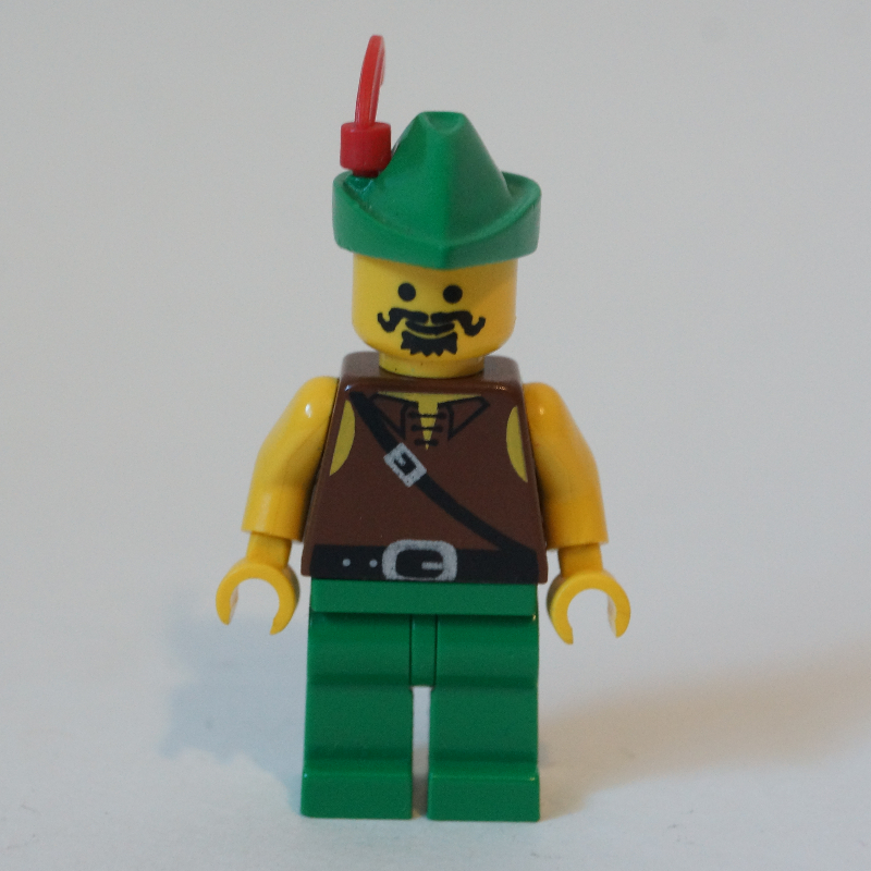 LEGO Forestman (Dark Forest) - Green Hat (fig-006875)