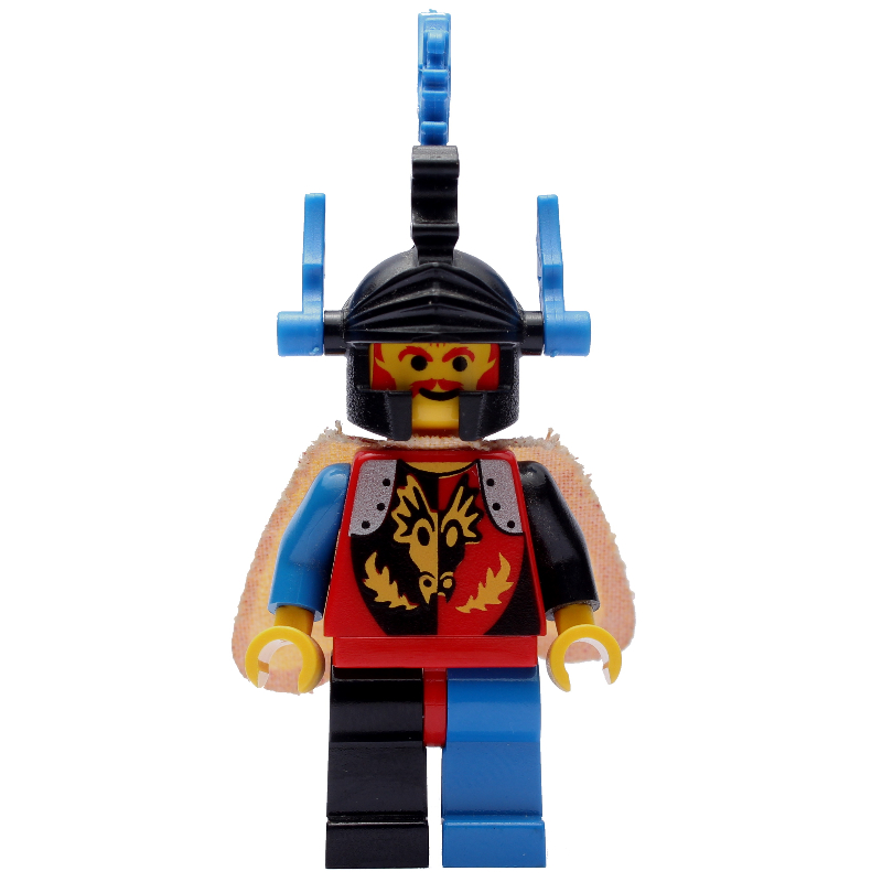 LEGO Dragon Master (Dragon Knights) - Blue Plumes, Cape (fig-006898)