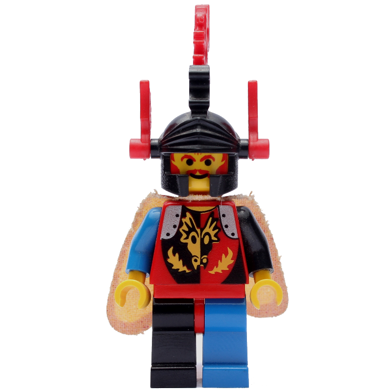 LEGO Dragon Master (Dragon Knights) - Red Plumes, Cape (fig-006899)