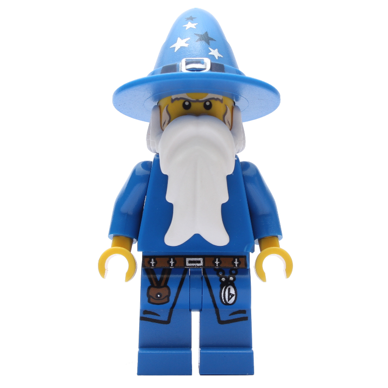 LEGO Wizard (Kingdoms) - Blue, 3626c (fig-006916)