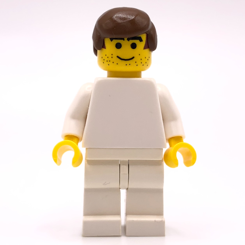 LEGO Soccer Player White Torso, White Legs 2 (fig-006927)