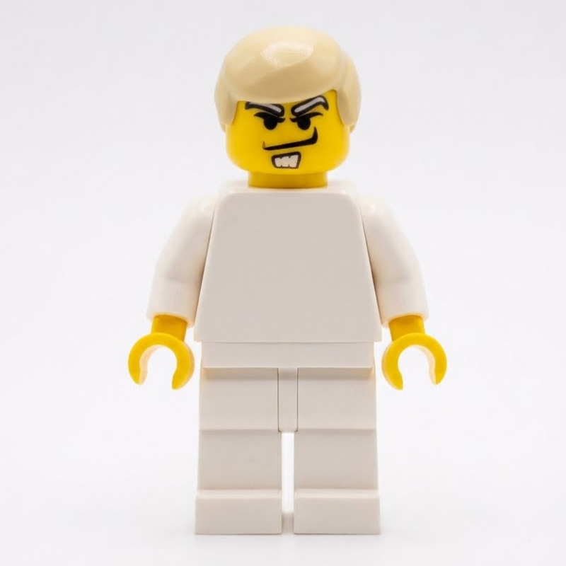 Soccer Player White Torso, White Legs 3