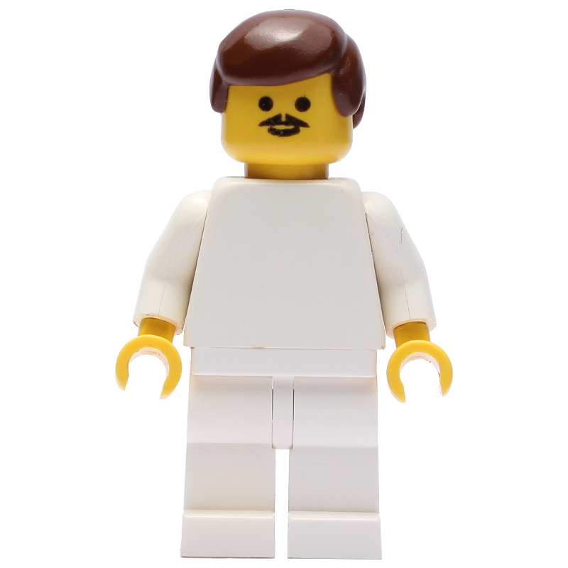 LEGO Soccer Player White Torso, White Legs 8 (fig-006933)