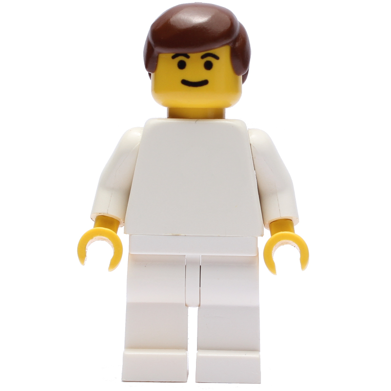 LEGO Soccer Player White Torso, White Legs 9 (fig-006934)