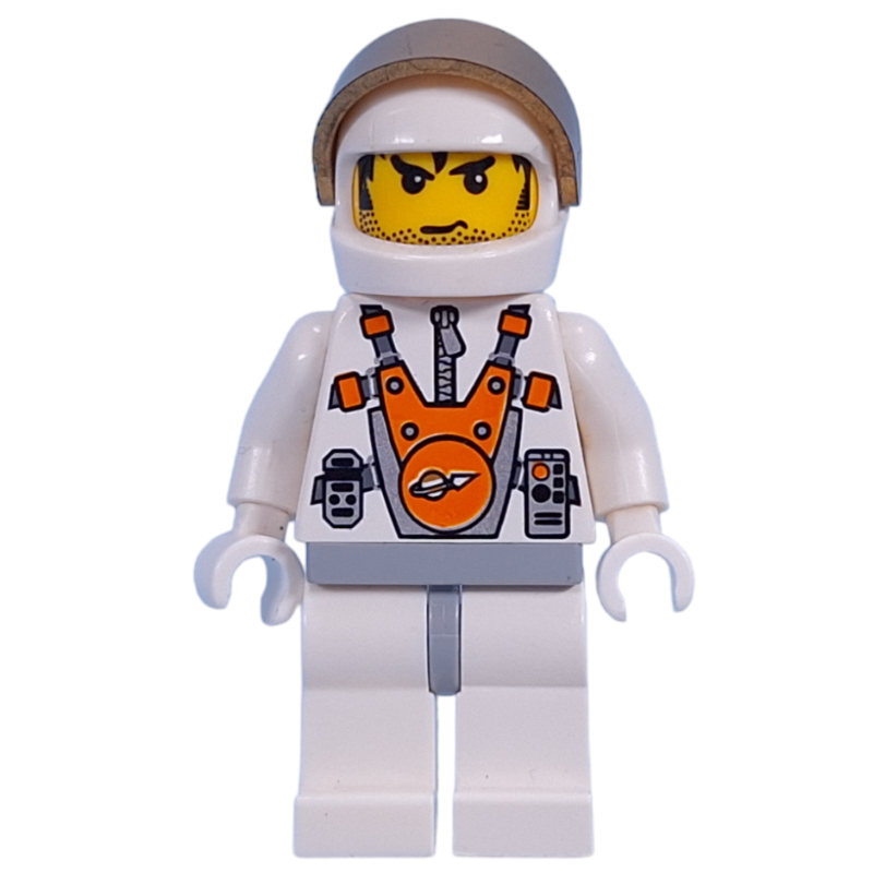LEGO Mars Astronaut, Stubble, Printed Hair (fig-006980)