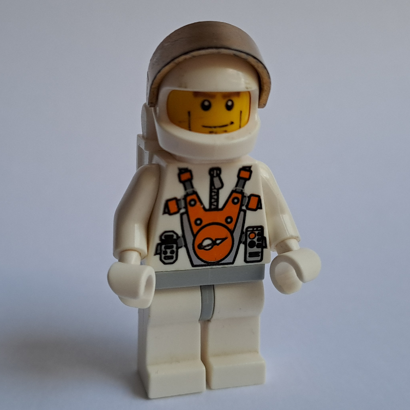 LEGO Mars Astronaut, Cheek Lines, and Backpack (fig-006984)