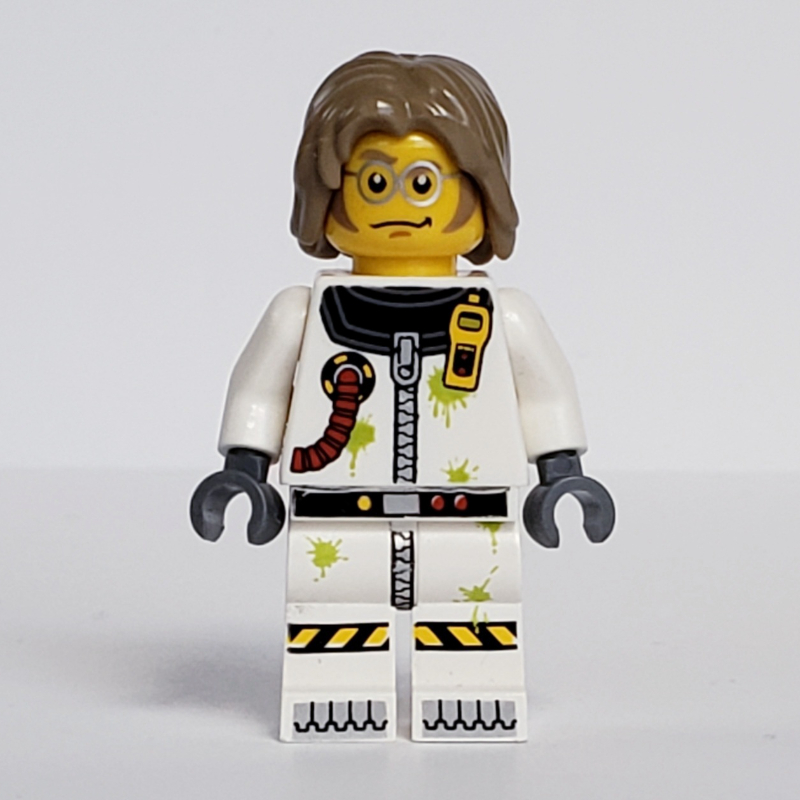 LEGO Scientist in Hazmat Suit with Hair (fig-006993)