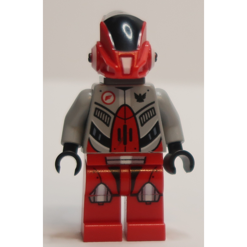 LEGO Robot, Red with Neck Bracket (fig-007004)