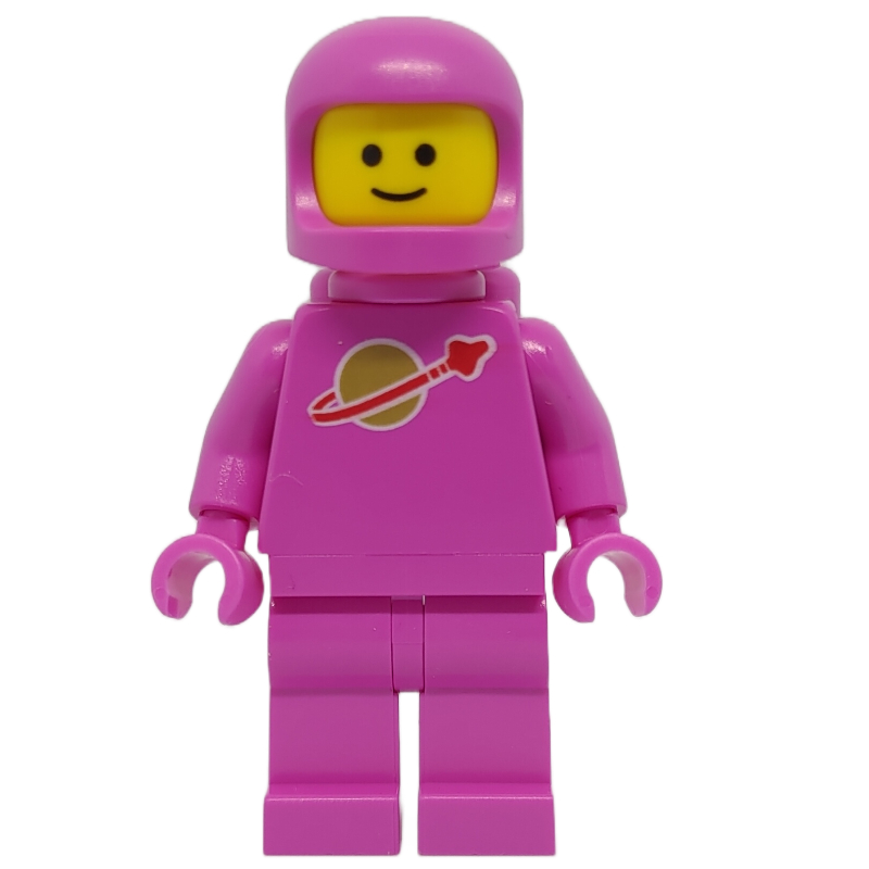 LEGO Classic Spaceman, Dark Pink with Airtanks (Lenny) (fig-007015)
