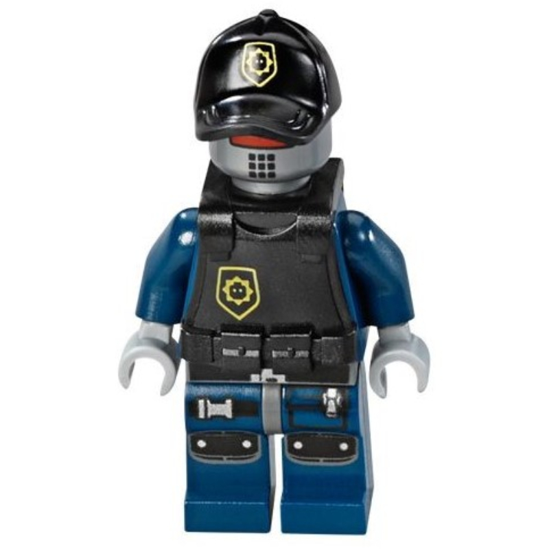 LEGO Robot Police, Armor, Cap (fig-007018)
