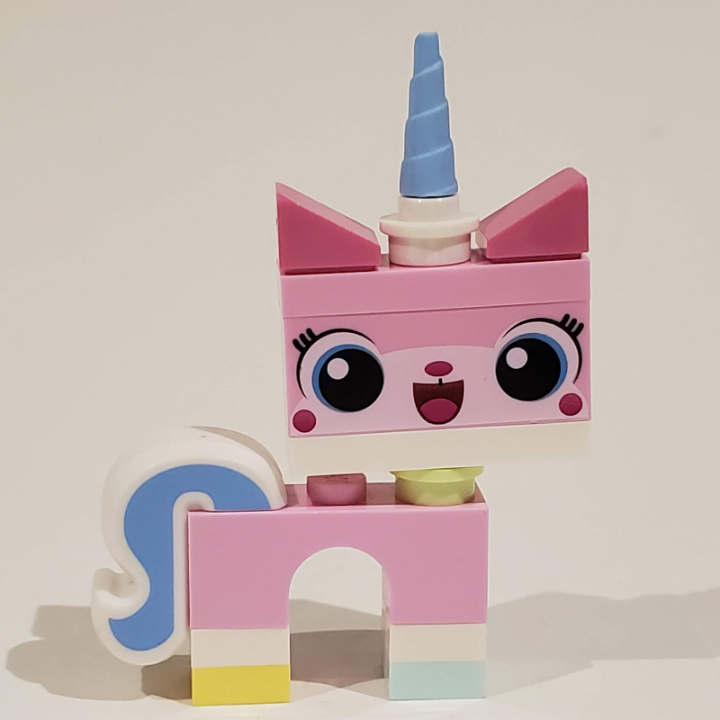 LEGO Unikitty, Light Aqua Foot, Open Mouth, Simple Pupils (fig-007019)