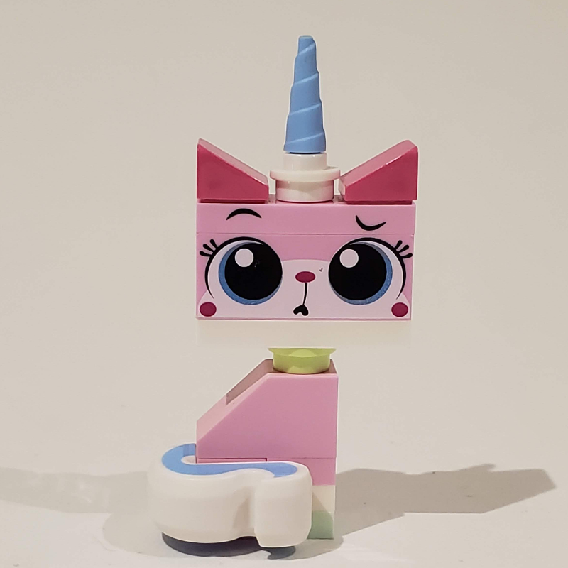 LEGO Unikitty, Sitting, Confused (fig-007027)