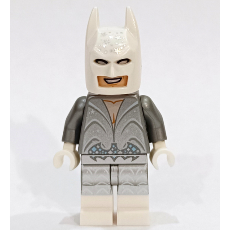 LEGO Batman, Glitter Silver Suit, White Cowl (fig-007061)