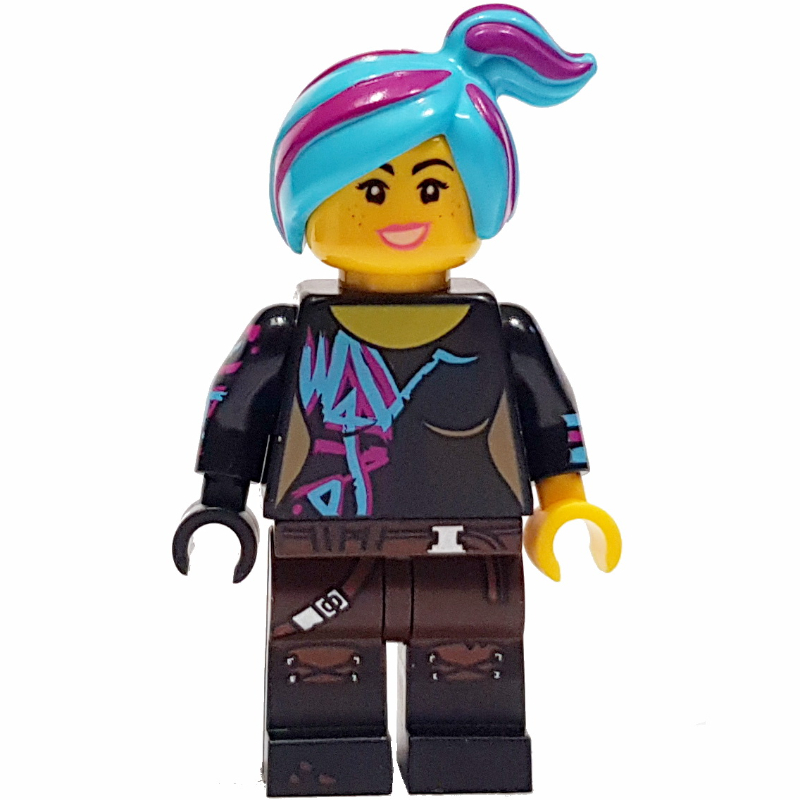 LEGO Lucy Wyldstyle, Medium Azure Hair (fig-007065)