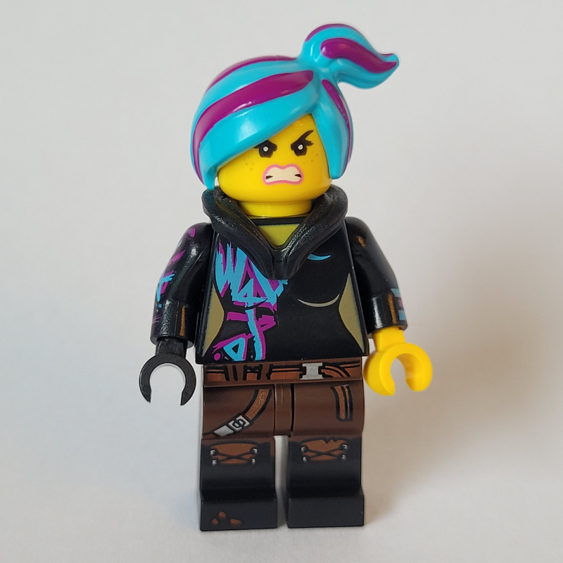 LEGO Lucy Wyldstyle, Medium Azure Hair (fig-007079)