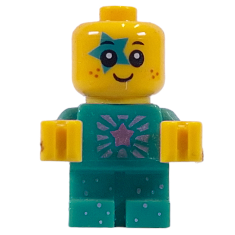 LEGO Sparkle Baby, Dark Turquoise (fig-007082)
