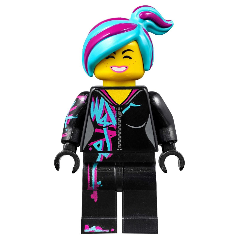 LEGO Lucy Wyldstyle, Medium Azure Hair (fig-007084)